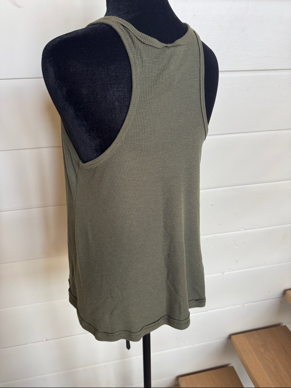 Free People Boho Ribbed A-Line Racerback Tank Women’s Small - Picture 2 of 14